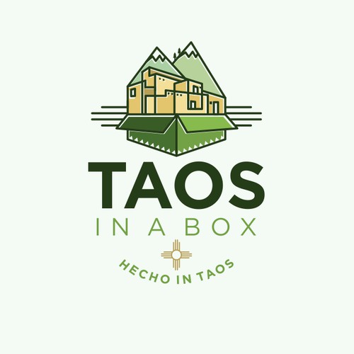 Logo design entry for Taos in the Box