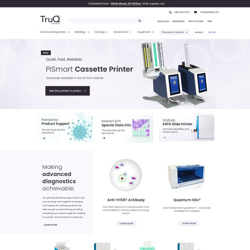 Website design