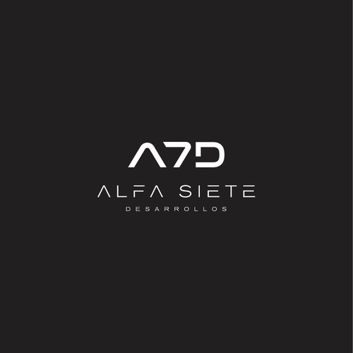 Logo Design for Alfa Siete Desarollos