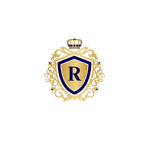 Emblem style luxury logo