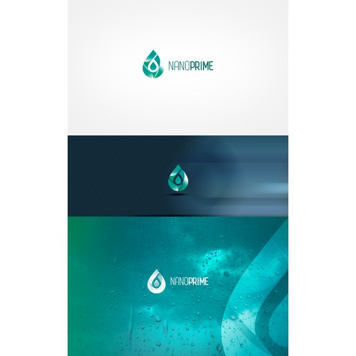 Logo concept for a water glass product