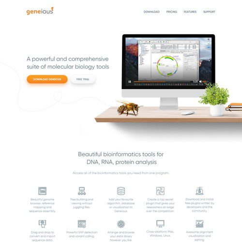 GENEIOUS - bioinformatics software platform