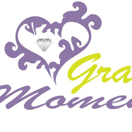 Create a romantic logo to represent my wedding styles to catch the brides eye