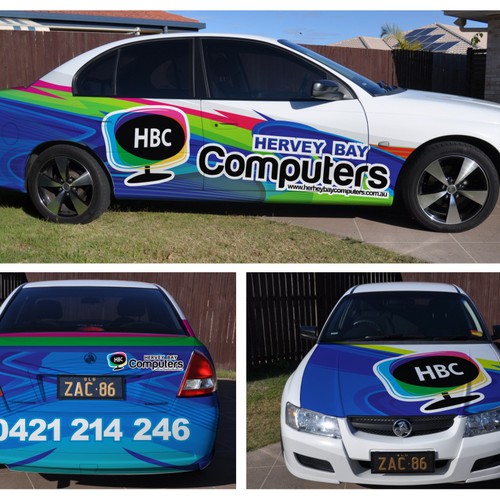 WANTED: Colourful, Eye-catching Car Wrap / Signage