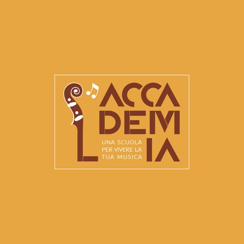 Creare l'immagine dell'Accademia musicale per centinaia di giovani musicisti italiani