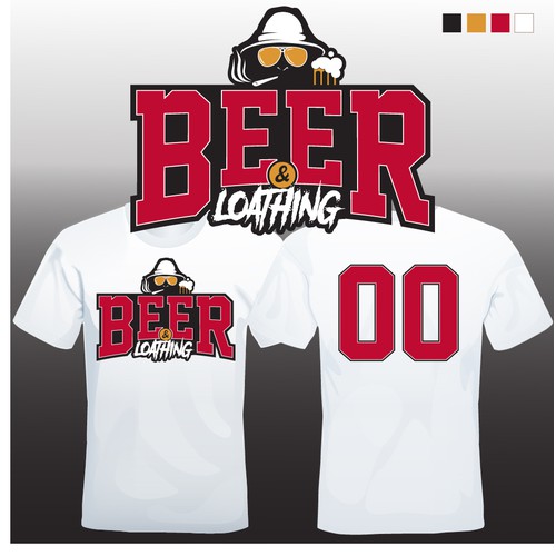 Beer & Loathing Jersey Design