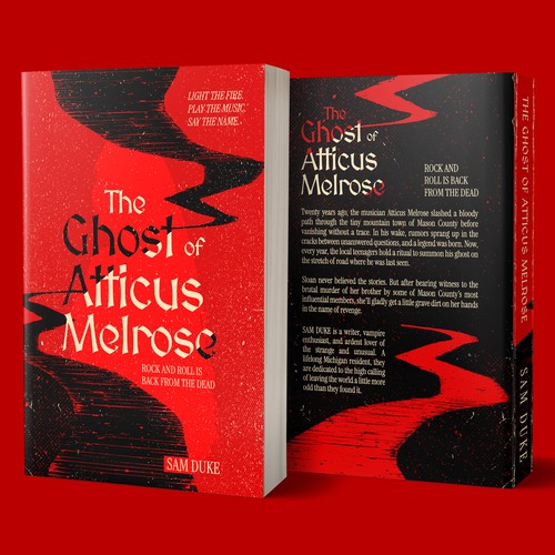 Book cover - The Ghost of Atticus Melrose