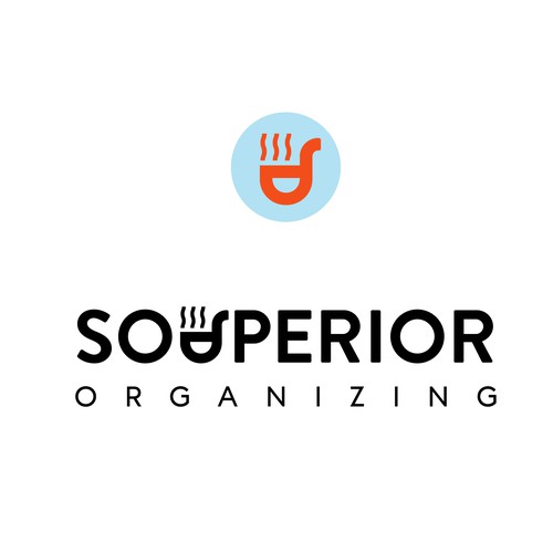Logo Identity for Souperior Organizing