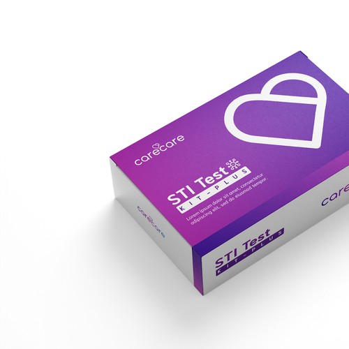 Healthcare box mockup