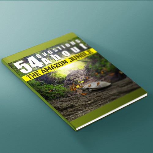 Book Cover Design For A Photography Book About The Amazon Jungle