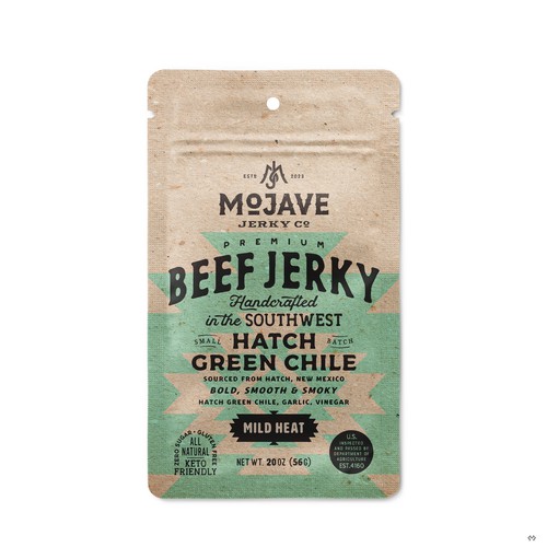 Design concept for Mojave Jerky Co.