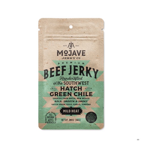Design concept for Mojave Jerky Co.