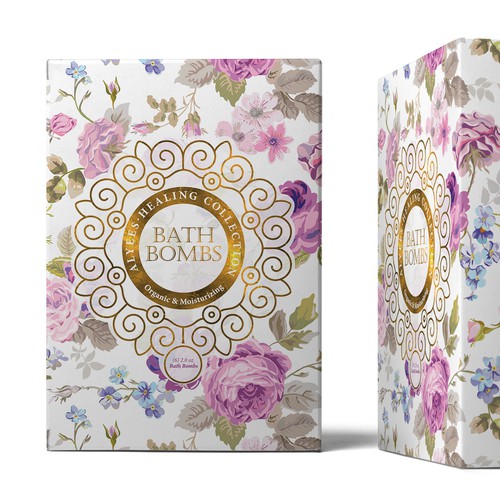 Bath Bombs package design