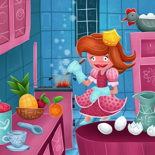 ilustração para livro infantil