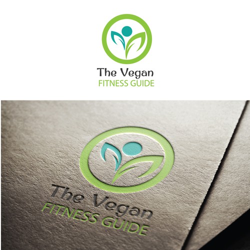 Clean Logo concept for The Vegan Fitness Guide