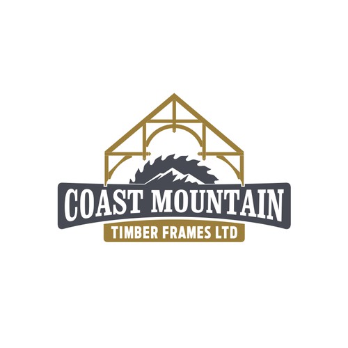 Logo for fabricate & install timber frame structures company