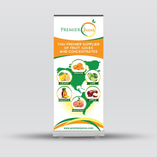 Premier Juices Trade Banner