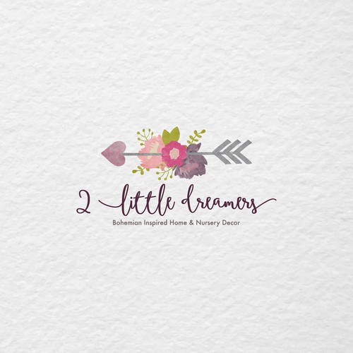 Modern Bohemian Logo for Dreamcatcher Business