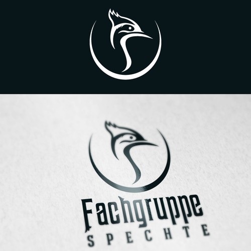 Simple but clear Woodpecker logo   /   Neues Spechtlogo gesucht