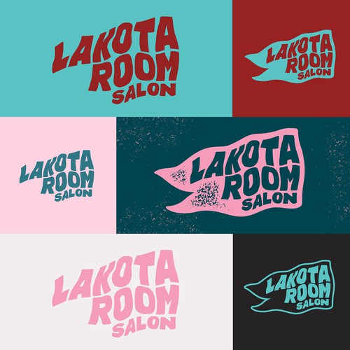 Logo concept for Lakota Room Salon