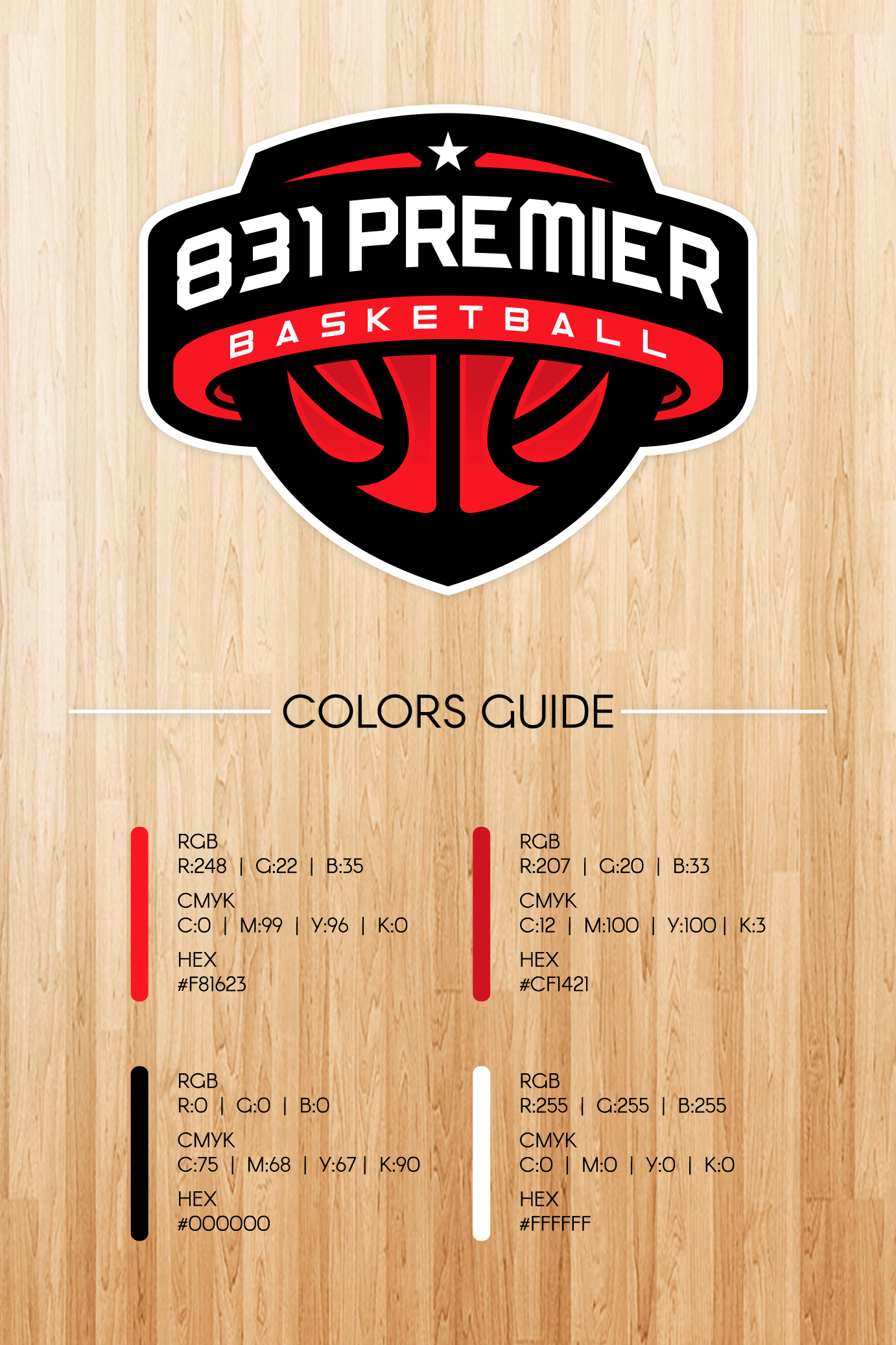Looking for a design that will be the foundation for an up and coming youth basketball program!