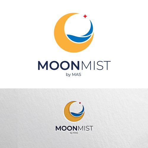 Logo MoonMist, resin art studio