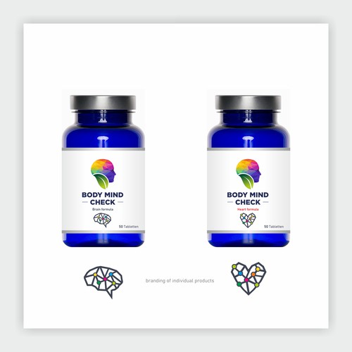 Visual Identity for premium nutritional supplements