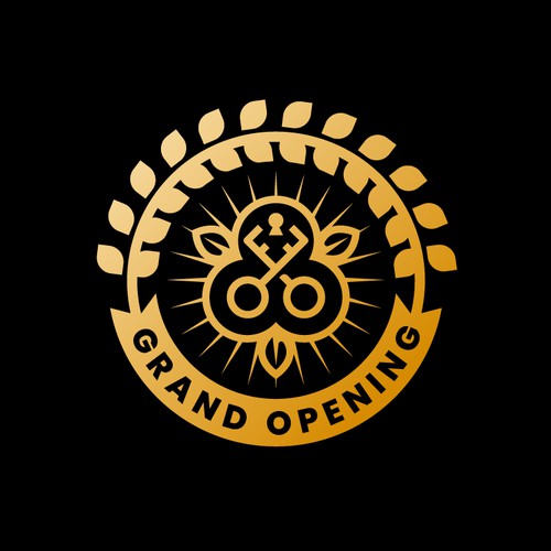 Grand Opening Wine Logo