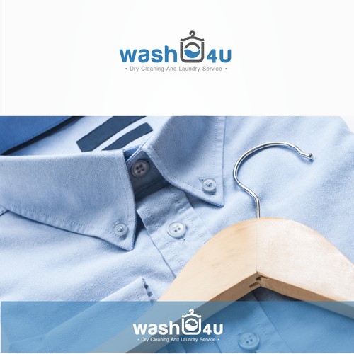 Create Modern-Eye-catching-Fresh-Clean logo  (Dry cleaning and laundry O2O service)