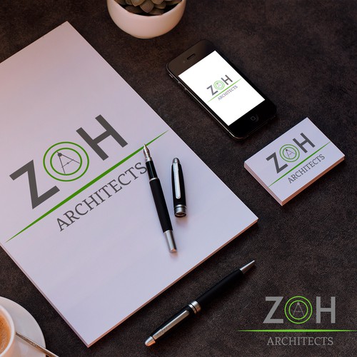 Set Green and Grey for ZOH Architects