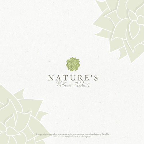 Natural design for a retail shop