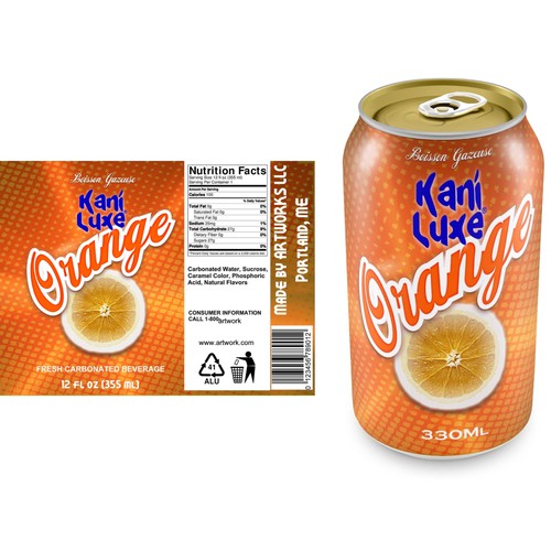 full concept for can juice