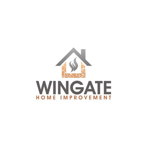 Creative logo for stonework and fireplace company