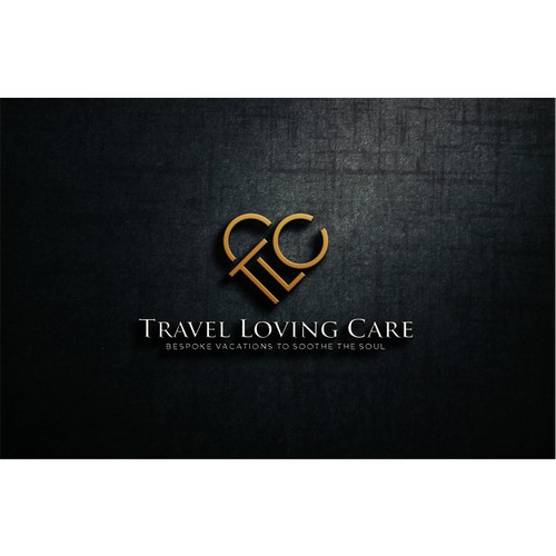 Travel Loving Care logo design