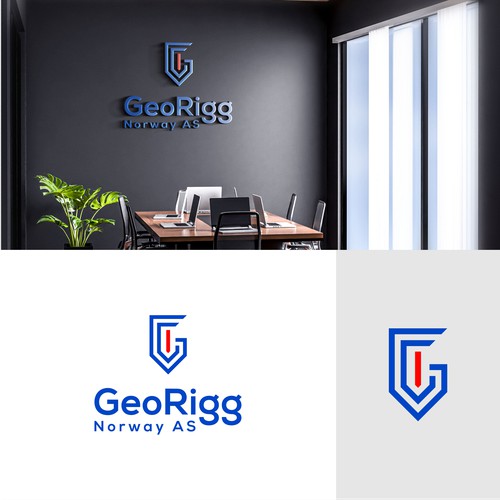 "GEORIGG NORWAY AS" DESIGN LOGO