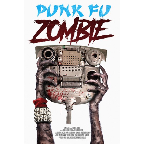 Movie poster for Punk Fu Zombie