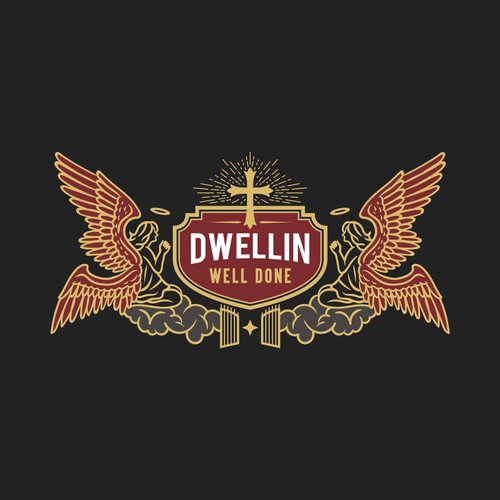 Dwellin的徽章标志