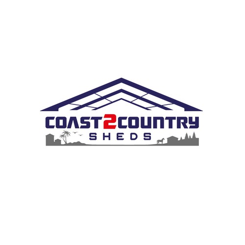 Design a custom logo for a turn key shed builder