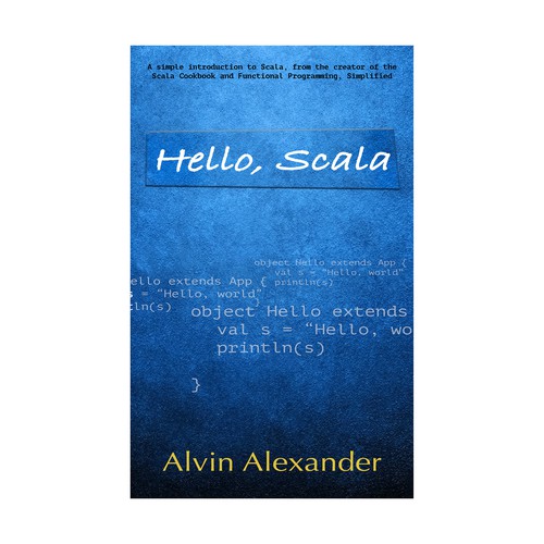Simple and aesthetic type design cover