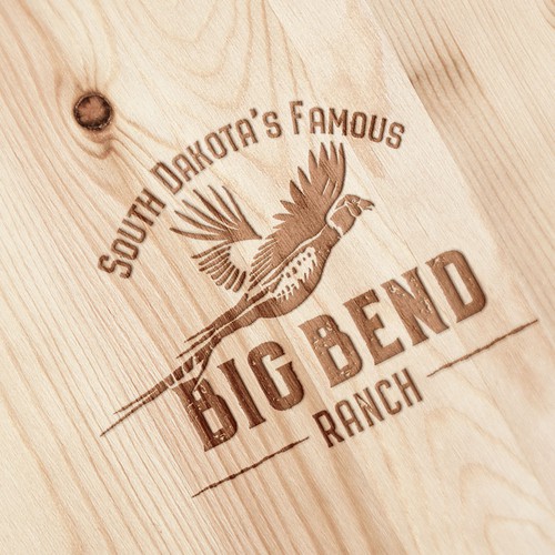 Logo for a ranch