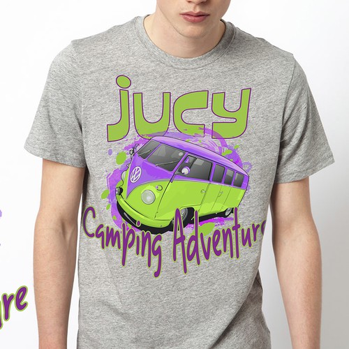 T-shirt concept for Jucy.