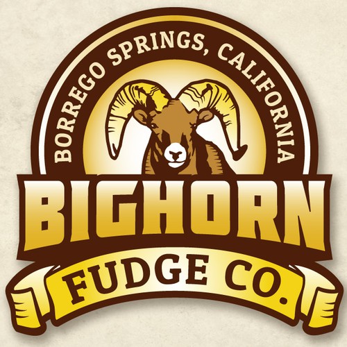 New logo wanted for Bighorn Fudge Co., Borrego Springs, California