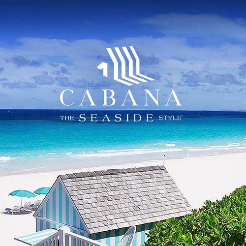 Logo for CABANA the SEASIDE style apparel.