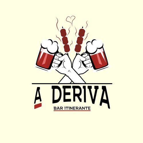 Conceito de logotipo para À Deriva