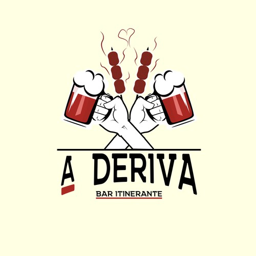 Conceito de logotipo para À Deriva