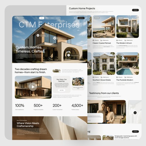 CTM Enterprises - Landing page