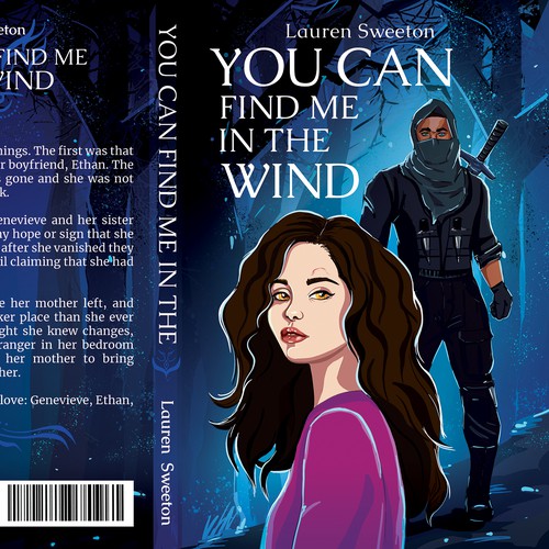 Young Adult fantasy book cover