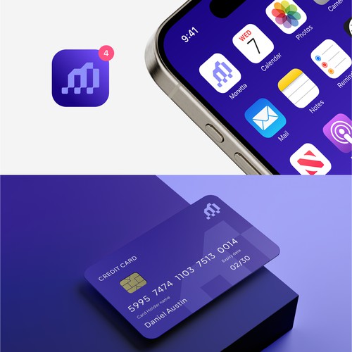Monetta | Fintech App | Brand Identity