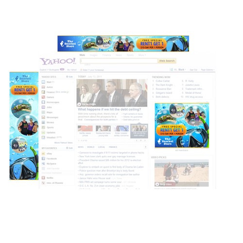 Banner Ads Design - The Snorkel Store