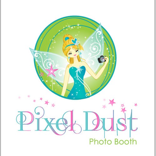 Logo for Pixel Dust Photo Booth